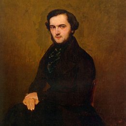 《绅士的肖像》卡米耶·柯罗(Camille Corot)高清作品欣赏