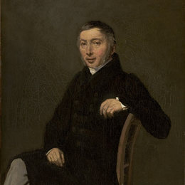 卡米耶·柯罗(Camille Corot)高清作品:Portrait of Laurent Denis Sennegon