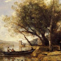 《波尔纳巴特》卡米耶·柯罗(Camille Corot)高清作品欣赏