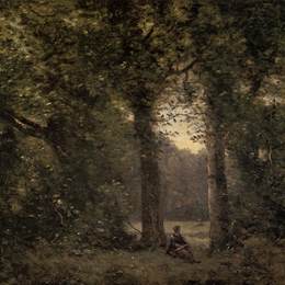 卡米耶·柯罗(Camille Corot)高清作品:Souvenir of Ville dAvray