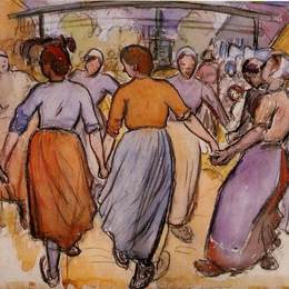 《拉隆德》卡米耶·毕沙罗(Camille Pissarro)高清作品欣赏