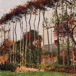 卡米耶·毕沙罗(Camille Pissarro)高清作品:Landscape at Varengeville