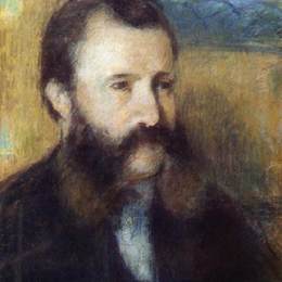 卡米耶·毕沙罗(Camille Pissarro)高清作品:Portrait of Monsieur Louis Estruc