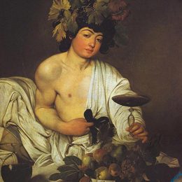 《酒神》卡拉瓦乔(Caravaggio)高清作品欣赏