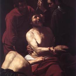 《荆棘冠》卡拉瓦乔(Caravaggio)高清作品欣赏