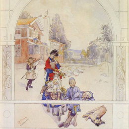 《我的爱人》卡尔·拉森(Carl Larsson)高清作品欣赏