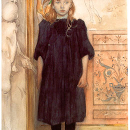 《苏珊娜》卡尔·拉森(Carl Larsson)高清作品欣赏