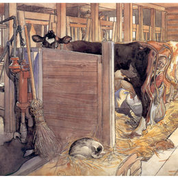 《稳定》卡尔·拉森(Carl Larsson)高清作品欣赏