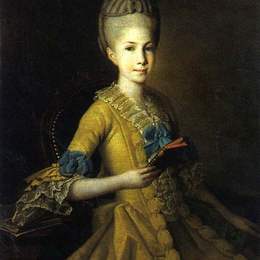 《凯瑟琳·莫尔德维诺娃》卡尔.路德维希.约翰.克里斯蒂内克(Carl-Ludwig Johann Christineck)高清作品欣赏