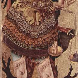 《大天使米迦勒》卡罗·克里维里(Carlo Crivelli)高清作品欣赏