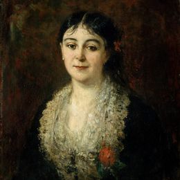 《女性肖像》卡罗勒斯·杜兰(Carolus-Duran)高清作品欣赏