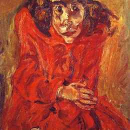 《疯女人》柴姆·苏丁(Chaim Soutine)高清作品欣赏