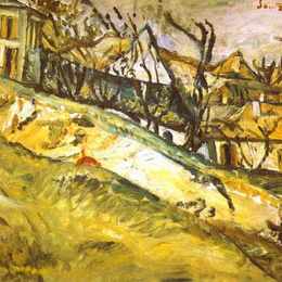 《景观》柴姆·苏丁(Chaim Soutine)高清作品欣赏