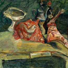 《桌子》柴姆·苏丁(Chaim Soutine)高清作品欣赏