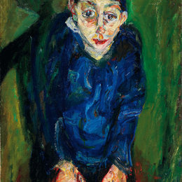 《疯女人》柴姆·苏丁(Chaim Soutine)高清作品欣赏