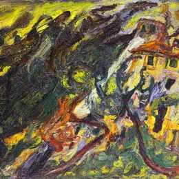 《从旺斯》柴姆·苏丁(Chaim Soutine)高清作品欣赏