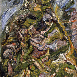 柴姆·苏丁(Chaim Soutine)高清作品:Hill at Ceret