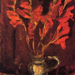 《唐菖蒲》柴姆·苏丁(Chaim Soutine)高清作品欣赏