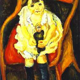 《娃娃娃娃》柴姆·苏丁(Chaim Soutine)高清作品欣赏