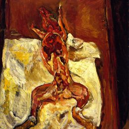 《剥皮兔》柴姆·苏丁(Chaim Soutine)高清作品欣赏