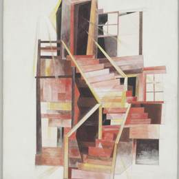 《普罗温斯敦楼梯》查尔斯·德穆斯(Charles Demuth)高清作品欣赏