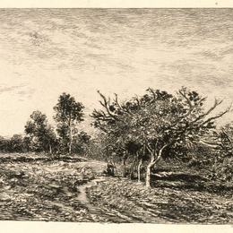 《苹果树》科罗、让-弗朗索瓦·米勒和查理-法兰斯瓦·杜比尼(Charles-Francois Daubigny)高清作品欣赏