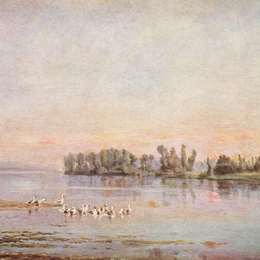 《早晨》科罗、让-弗朗索瓦·米勒和查理-法兰斯瓦·杜比尼(Charles-Francois Daubigny)高清作品欣赏