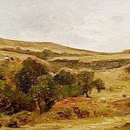 《荒原》科罗、让-弗朗索瓦·米勒和查理-法兰斯瓦·杜比尼(Charles-Francois Daubigny)高清作品欣赏