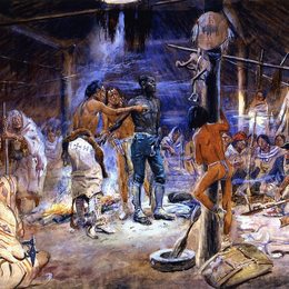 《约克》查尔斯·拉塞尔(Charles M. Russell)高清作品欣赏