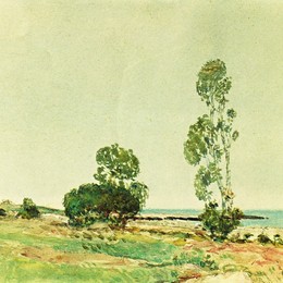 《东汉普顿》施尔德·哈森(Childe Hassam)高清作品欣赏