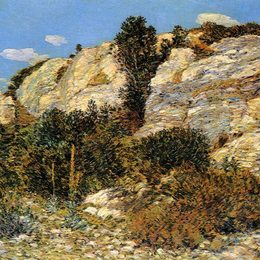 施尔德·哈森(Childe Hassam)高清作品:Lymans Ledge, Appledore