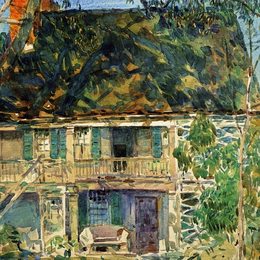 《画屋》施尔德·哈森(Childe Hassam)高清作品欣赏