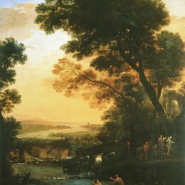 《飞向埃及的风景》克劳德·洛兰(claude lorrain)高清作品欣赏