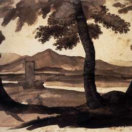 《平原景观》克劳德·洛兰(Claude Lorrain)高清作品欣赏