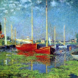 《阿根蒂尔》克劳德·莫奈(Claude Monet)高清作品欣赏