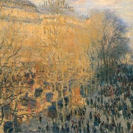 克劳德·莫奈(Claude Monet)高清作品:Boulevard of Capucines