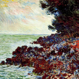 克劳德·莫奈(Claude Monet)高清作品:Cap Martin 3