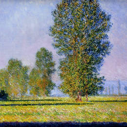 克劳德·莫奈(Claude Monet)高清作品:Meadow at Limetz