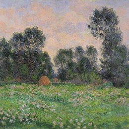 《吉维尼草甸》克劳德·莫奈(Claude Monet)高清作品欣赏