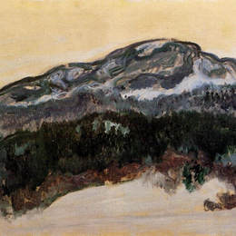 克劳德·莫奈(Claude Monet)高清作品:Mount Kolsaas, Norway