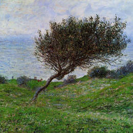 克劳德·莫奈(Claude Monet)高清作品:On the Coast at Trouville