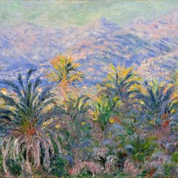 克劳德·莫奈(Claude Monet)高清作品:Palm Trees at Bordighera