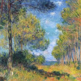 克劳德·莫奈(Claude Monet)高清作品:Path at Varengeville