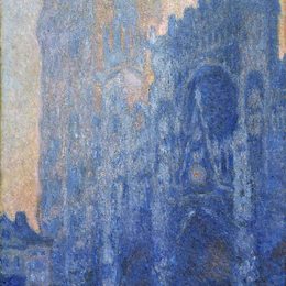 克劳德·莫奈(Claude Monet)高清作品:Rouen Cathedral, The Portal and the Tour dAlbane at