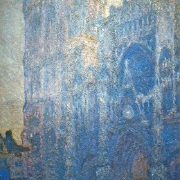 克劳德·莫奈(Claude Monet)高清作品:Rouen Cathedral, the Portal and the tour dAlbane, M