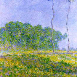 《春景》克劳德·莫奈(Claude Monet)高清作品欣赏