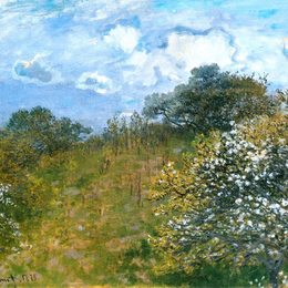 《春天》克劳德·莫奈(Claude Monet)高清作品欣赏
