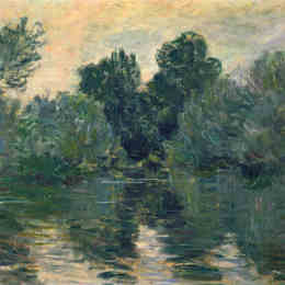 《塞纳的手臂》克劳德·莫奈(Claude Monet)高清作品欣赏
