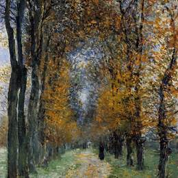 《大道》克劳德·莫奈(Claude Monet)高清作品欣赏
