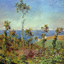 克劳德·莫奈(Claude Monet)高清作品:The Fonds at Varengeville